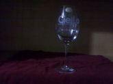 Tça de cristal agua